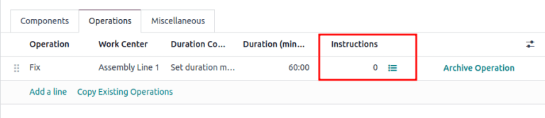 แสดงคอลัมน์คำแนะนำและไอคอนรายการ