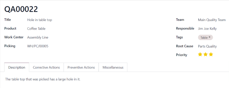 รูปแบบการแจ้งเตือนที่มีคุณภาพที่กรอก