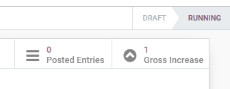 ปุ่มสมาร์ทการเติบโตของมวลรวมในบัญชีของ Odoo