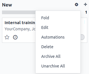 สร้างระบบอัตโนมัติจากเวที Kanban