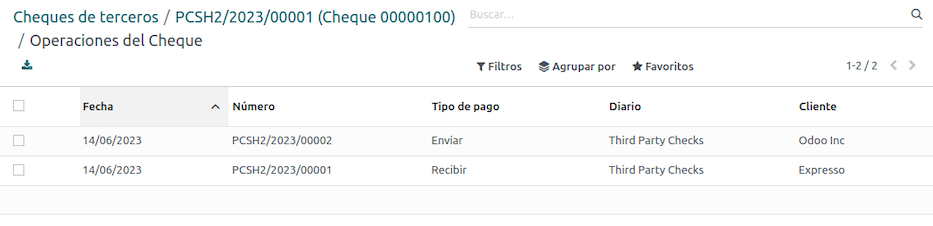 ตรวจสอบเมนูการกระทำ