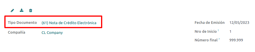 สร้างตั๋วสินเชื่อ CAF