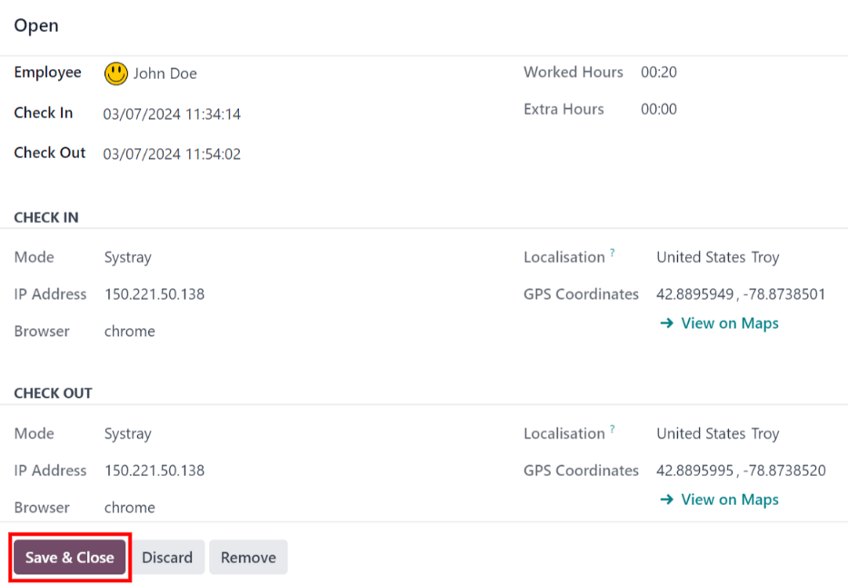 ข้อมูลรายละเอียดสำหรับรายการเข้าร่วม