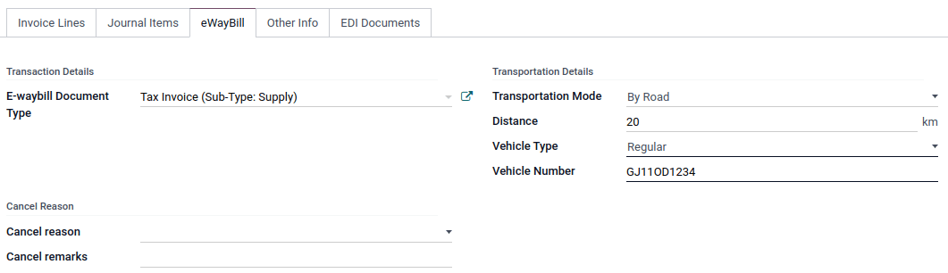 เหตุผลในการยกเลิก & หมายเหตุ