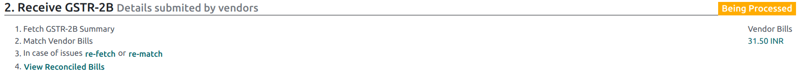 GSTR-2B กำลังรอการต้อนรับ