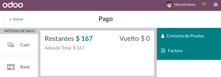 เลือกตัวเลือกใบแจ้งหนี้เมื่อชำระเงิน