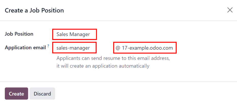 เมื่อเสร็จสิ้นให้คลิกที่: guilabel: "สร้าง" ปุ่มเพื่อบันทึกรายการหรือ: guilabel: ปุ่ม "ทิ้ง" เพื่อลบออก