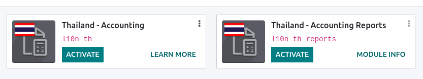 ไทย Localization Module