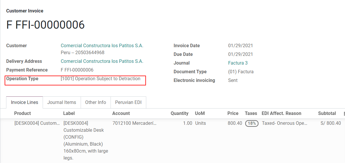รหัสป้องกันการปลอมแปลงในใบแจ้งหนี้
