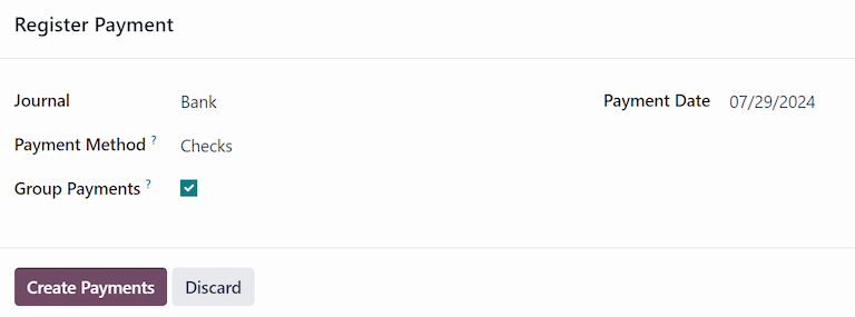 ลงทะเบียนชำระเงินป๊อปอัปกรอกเรียบร้อยแล้ว