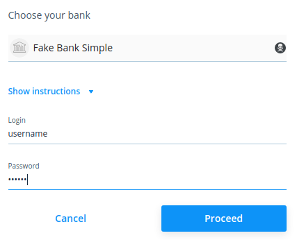 หน้า Landing Page ของ Salt Edge