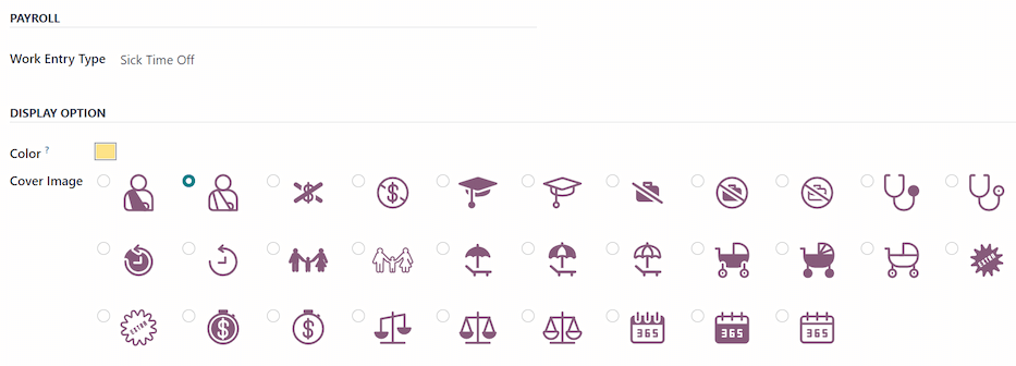 ครึ่งล่างของแบบฟอร์มการลาประเภทกรอกข้อมูลทั้งหมดเกี่ยวกับการลาป่วย \# nกวน