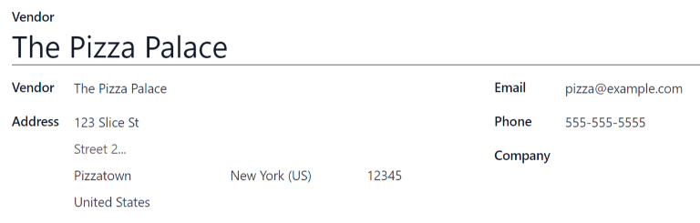 ส่วนบนสุดของแบบฟอร์มผู้ขายกรอกข้อมูล