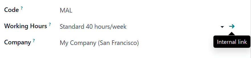 ชั่วโมงทำงาน \ปุ่มบนแบบฟอร์มศูนย์ทำงาน